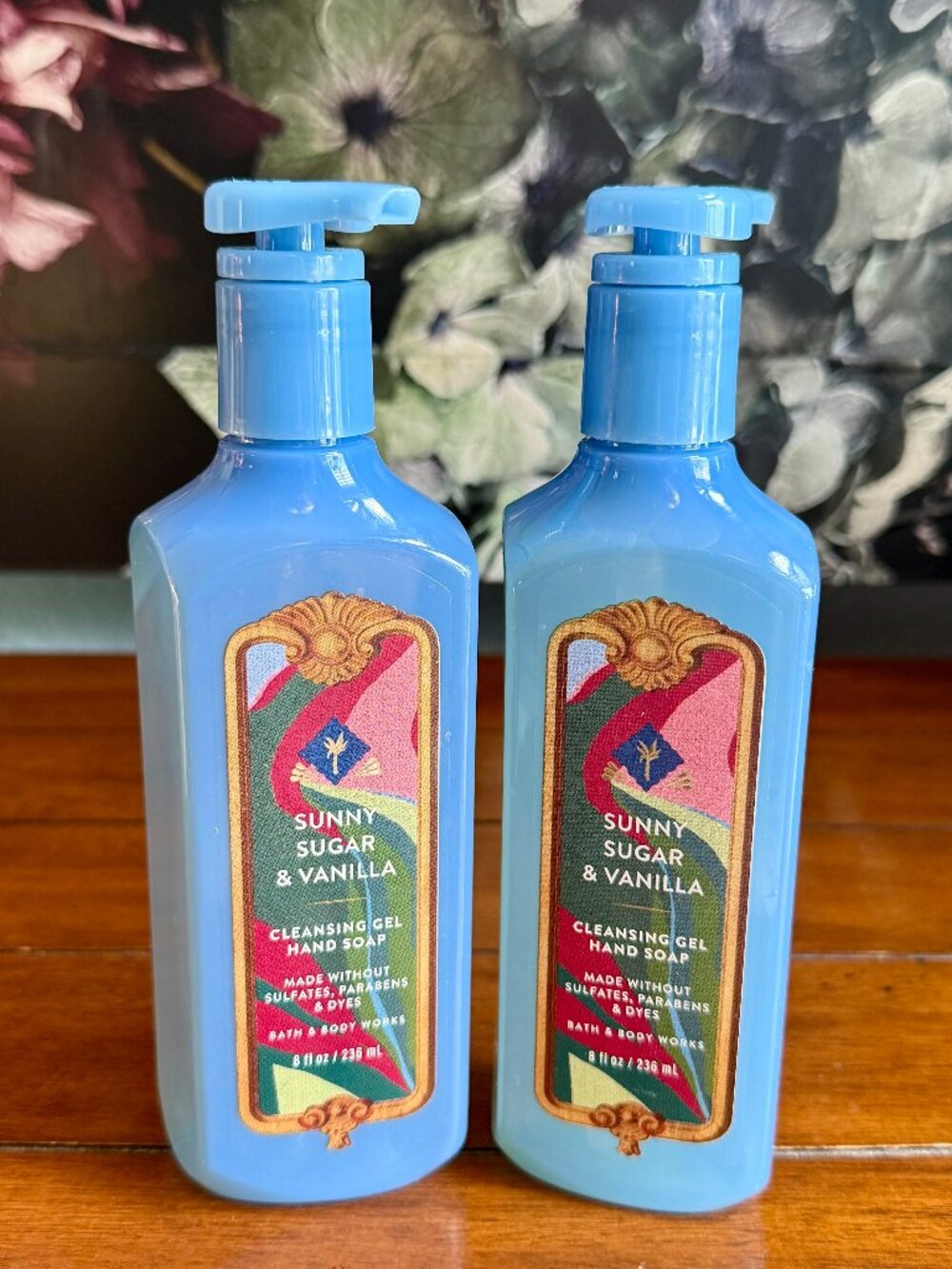 NEW 2-Pc SUNNY SUGAR & VANILLA Gel Hand Soap Bath & Body Works
